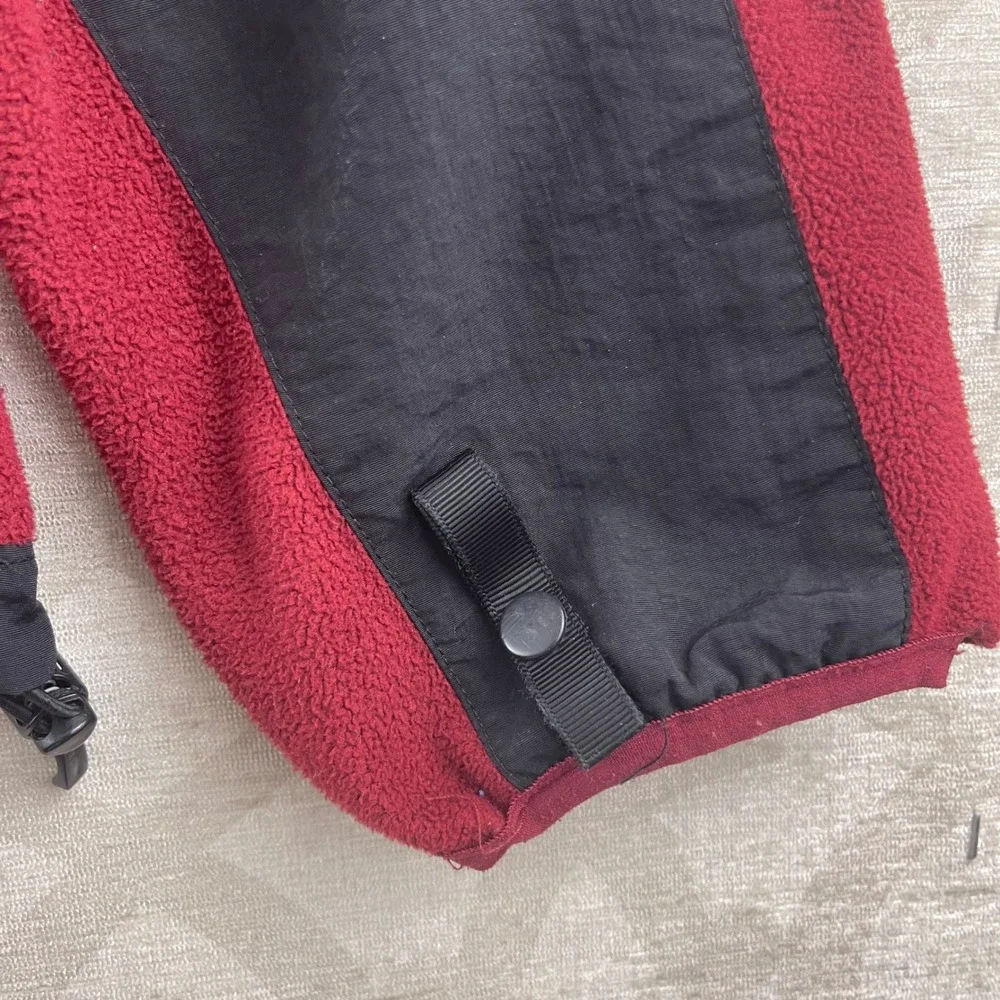 The North Face Denali Fleece Jacket Mens Medium Red Black Full Zip RN 131349 - Picture 10 of 10
